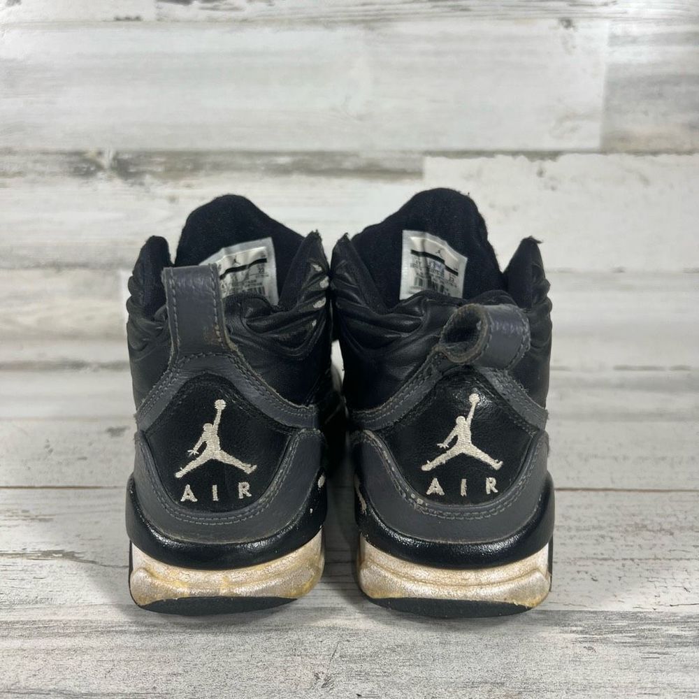 Nike‎ Jordan Flight Kid's Sneakers 654262-005 Black Lace Up Size 4Y - Picture 3 of 7